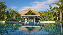 Dreams Royal Beach Punta Cana Beachfront View for Vacation Club Resort Previews
